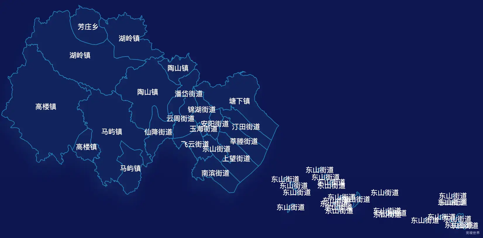 echarts温州市瑞安市geoJson地图3d地图自定义贴图-绿色地面