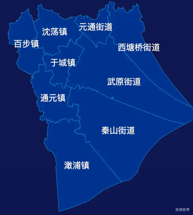 echarts嘉兴市海盐县geoJson地图点击地图插小旗