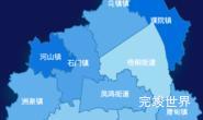 echarts嘉兴市桐乡市geoJson地图 tooltip轮播实例