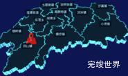 echarts绍兴市新昌县geoJson地图3d地图自定义图标实例