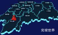 echarts绍兴市新昌县geoJson地图3d地图自定义图标实例