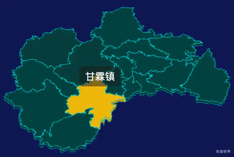 threejs绍兴市嵊州市geoJson地图3d地图鼠标移入显示标签并高亮