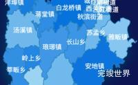 echarts金华市婺城区geoJson地图 tooltip轮播效果实例