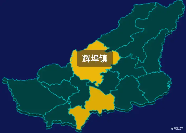 threejs衢州市常山县geoJson地图3d地图指定区域闪烁