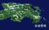 echarts台州市温岭市geoJson地图3d地图自定义贴图-绿色地面效果实例