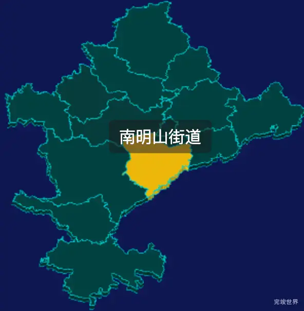 threejs丽水市莲都区geoJson地图3d地图