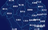 echarts丽水市青田县geoJson地图地图下钻展示实例