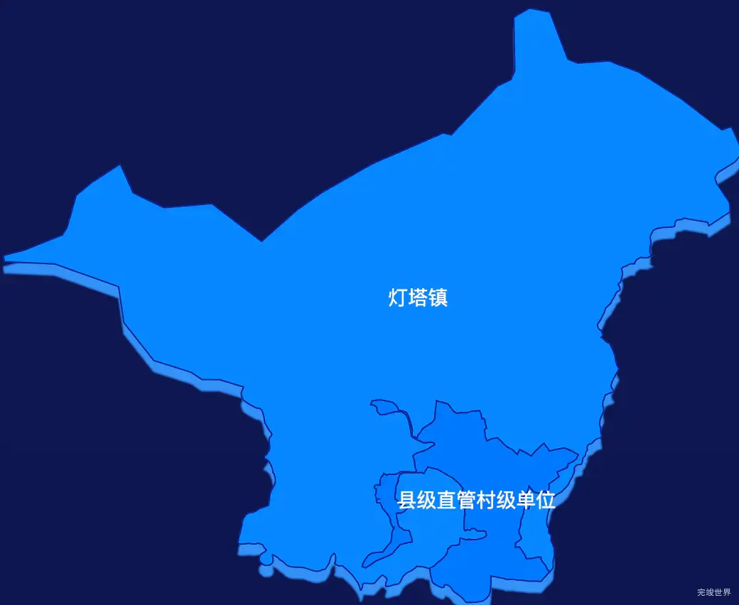 echarts辽源市西安区geoJson地图 visualMap控制地图颜色