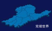 echarts通化市集安市geoJson地图3d地图实例旋转动画效果实例