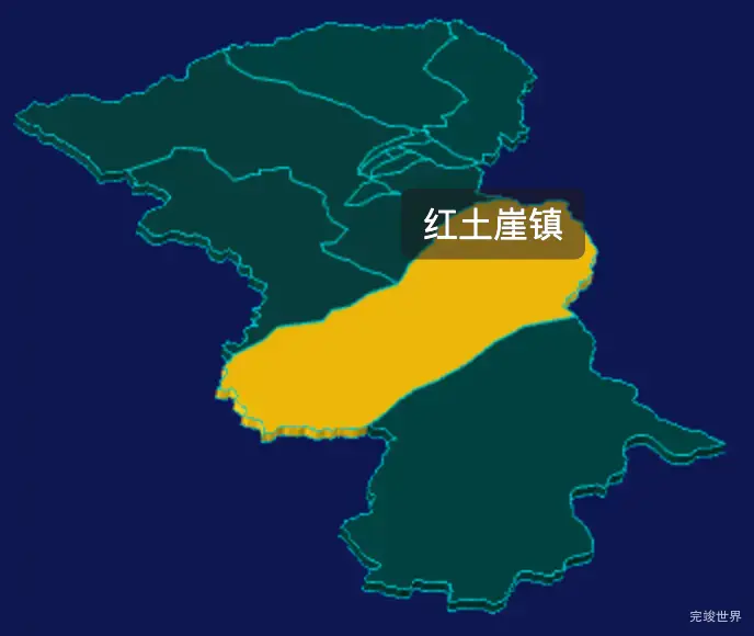 threejs白山市浑江区geoJson地图3d地图