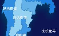 echarts昆明市宜良县geoJson地图 tooltip轮播演示实例