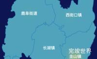 echarts昆明市石林彝族自治县geoJson地图热力图代码演示