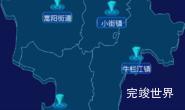 echarts昆明市嵩明县geoJson地图点击跳转到指定页面代码演示