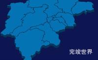 echarts玉溪市红塔区geoJson地图3d地图实例旋转动画实例