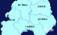 echarts玉溪市易门县geoJson地图3d地图代码演示