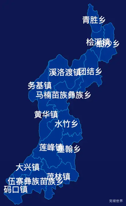 echarts昭通市永善县geoJson地图点击地图插小旗