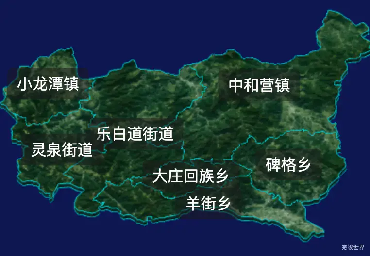 threejs红河哈尼族彝族自治州开远市geoJson地图3d地图css2d标签