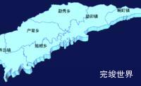 echarts德宏傣族景颇族自治州瑞丽市geoJson地图3d地图实例