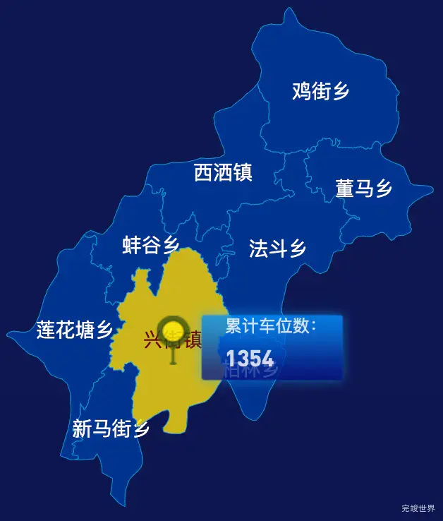 echarts文山壮族苗族自治州西畴县geoJson地图点击地图插小旗