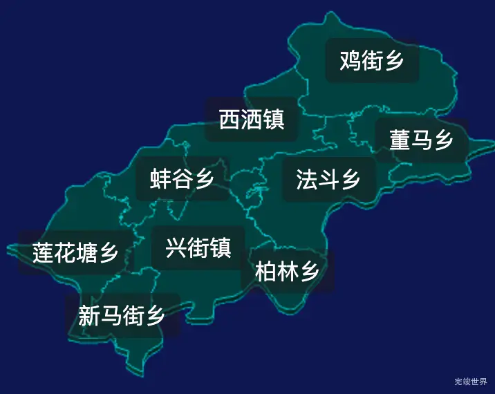 threejs文山壮族苗族自治州西畴县geoJson地图3d地图