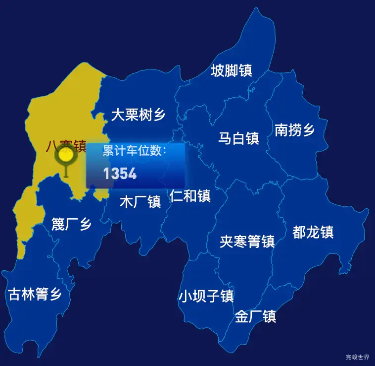 echarts文山壮族苗族自治州马关县geoJson地图点击地图插小旗