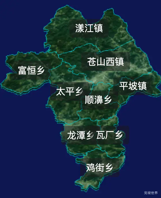 threejs大理白族自治州漾濞彝族自治县geoJson地图3d地图自定义贴图加CSS2D标签