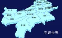 echarts九江市瑞昌市geoJson地图3d地图实例代码