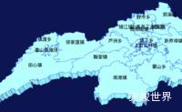 echarts宜春市上高县geoJson地图3d地图演示实例