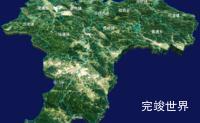 echarts抚州市金溪县geoJson地图3d地图自定义贴图-绿色地面实例