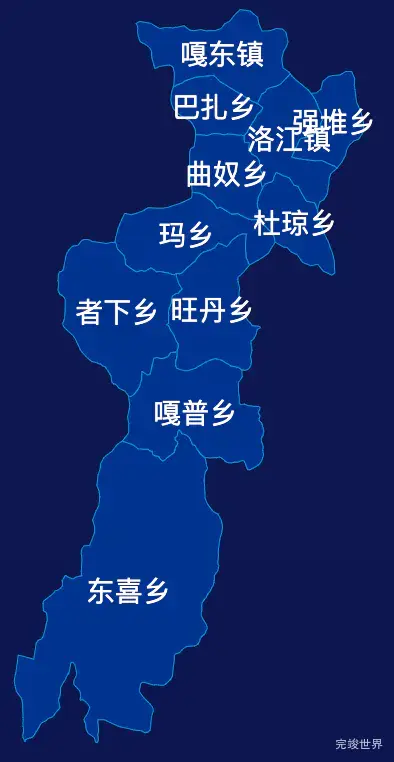 echarts日喀则市白朗县geoJson地图点击地图插小旗