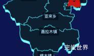 echarts日喀则市聂拉木县geoJson地图3d地图自定义图标演示实例