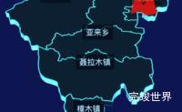 echarts日喀则市聂拉木县geoJson地图3d地图自定义图标演示实例