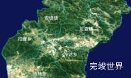 echarts山南市加查县geoJson地图3d地图自定义贴图-绿色地面效果