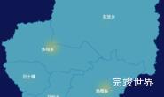 echarts阿里地区日土县geoJson地图热力图效果实例