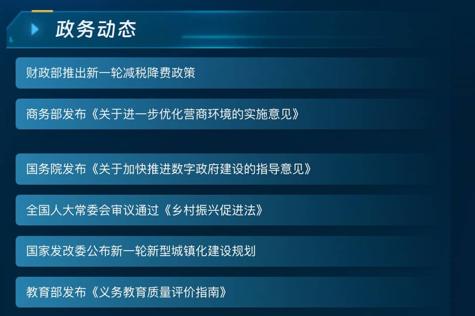政务动态