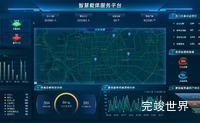 智慧载体服务平台 vue3 数据可视化大屏