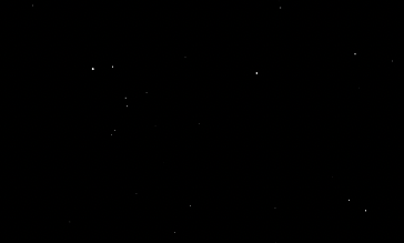 拖入的星星比较小,不是很明显