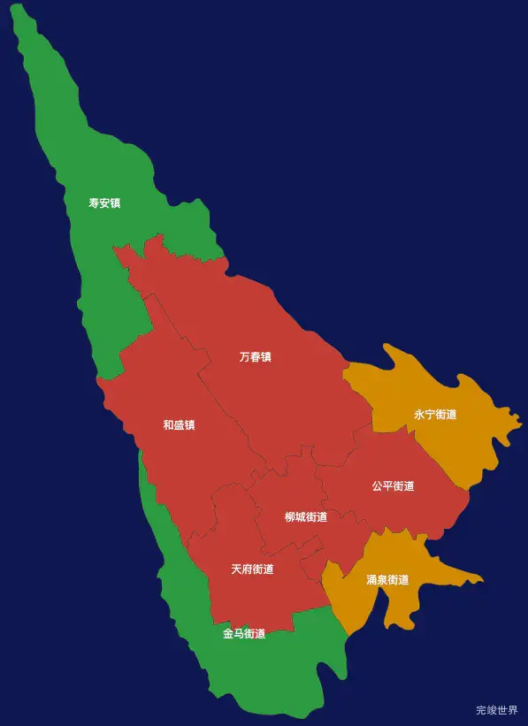 echarts成都市温江区geoJson地图tooltip自定义html