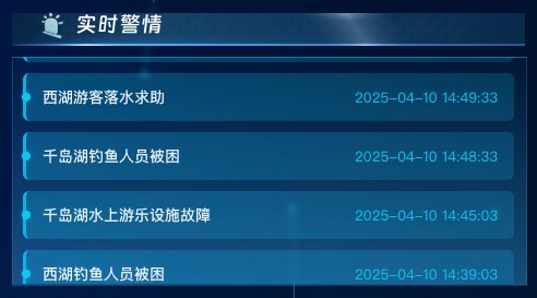 实时警情