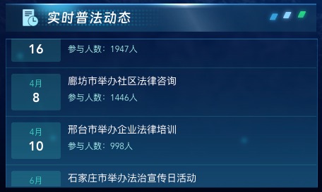 实时普法动态