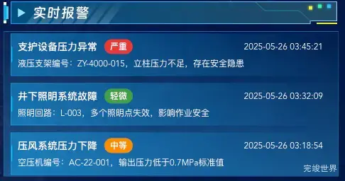 实时报警