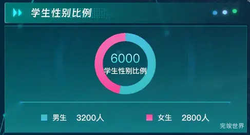 学生性别比例