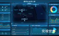 建筑业业务大屏 可视化数据大屏 vue3