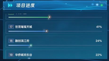 项目进度