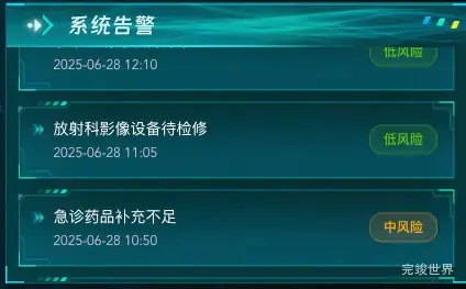 系统告警