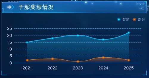 干部奖惩情况